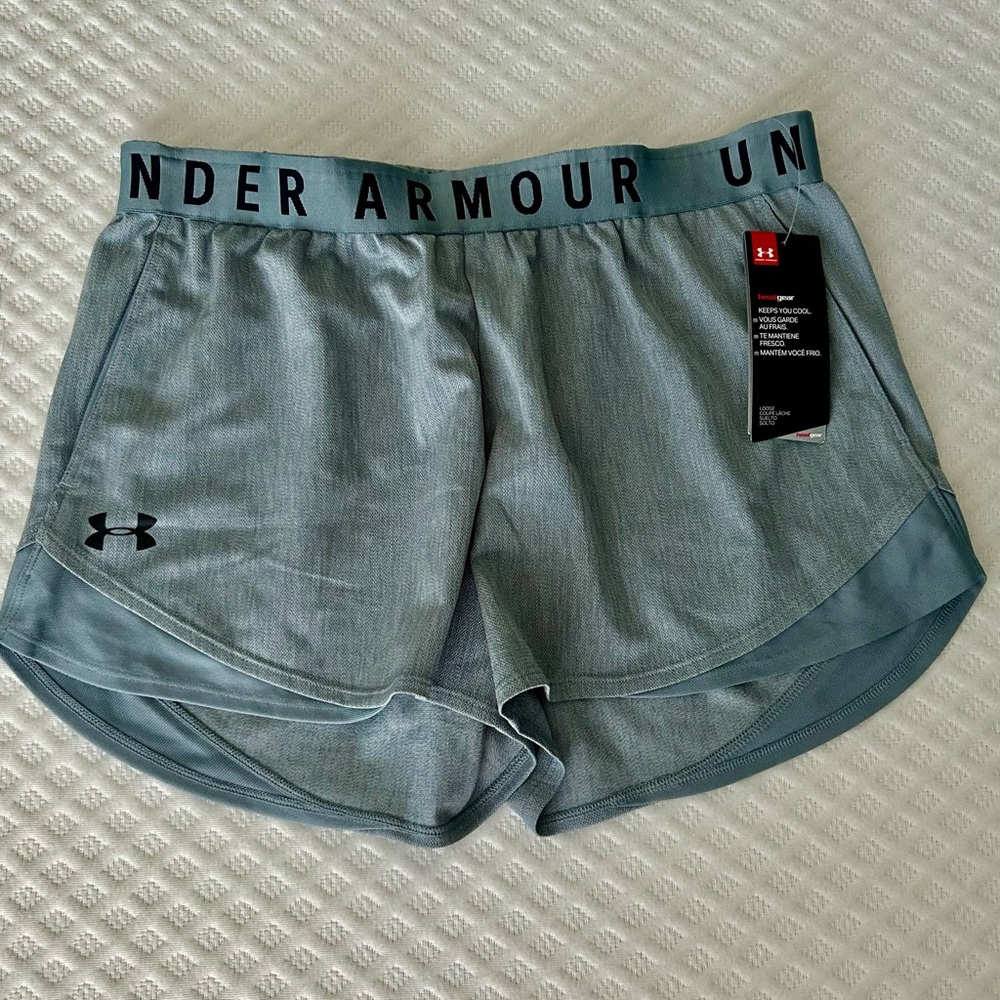 NWT Under Armour Women's Athletic Gray Shorts